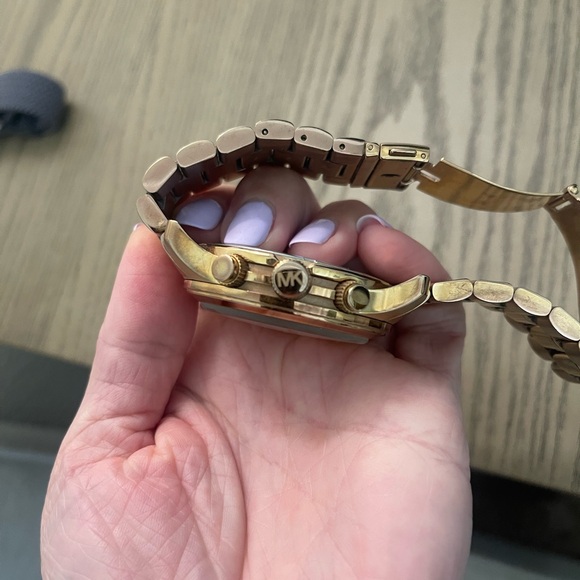 Michael Kors Rose Gold Chronograph Watch